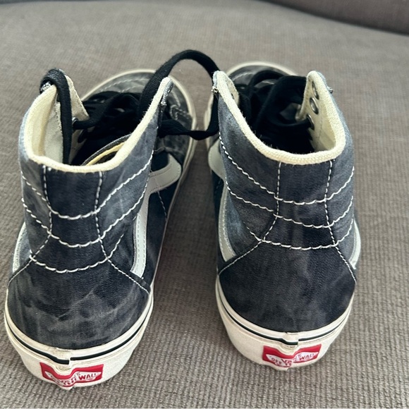 Vans Classic Black and Cream Sneakers - Picture 7 of 8